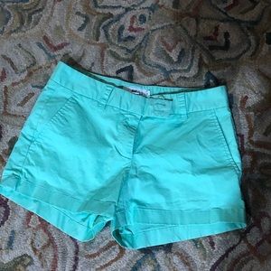Vineyard Vines mint green shorts size 0 brand new